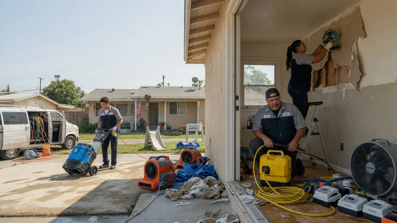 Water Damage Restoration in Chandler, OK near me
